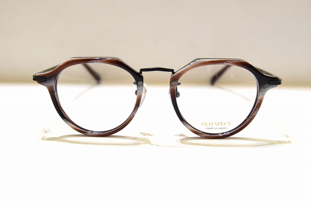 OLD SPECS? os-5050 col.4 眼鏡 ひな形 新品 めがね メガネ 黒眼鏡 メンズ レディース 成人男性用 亭主もち用 日本製 ジャケット冠パント 豆の町