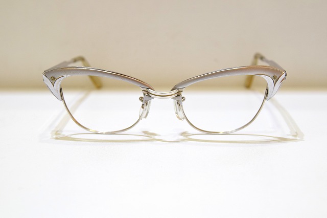 ALUM.5 1/2 GASPARI ヴィンテージ 眼鏡 ひな形 新品 めがね メガネ 黒眼鏡 メンズ レディース 成人男性用 亭主もち用 亜米利加製