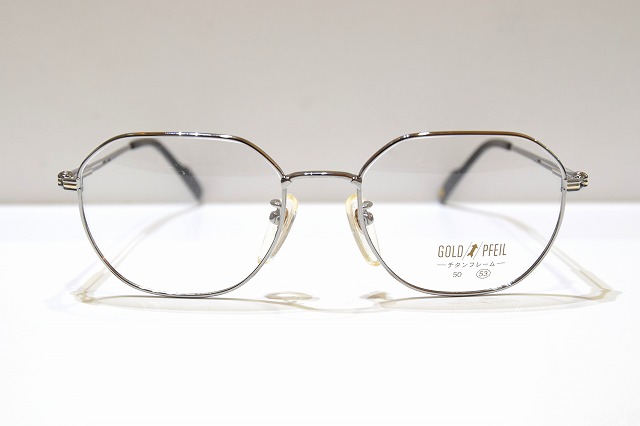 GOLD PFEIL(ゴールドファイル)8223 col.24ヴィンテージメガネフレーム新品めがね眼鏡サングラスメンズ紳士男性用|King メガネ