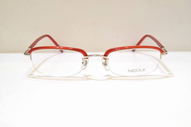 NICOLE(ニコル)2333 col.WNヴィンテージメガネフレーム新品めがね眼鏡サングラスメンズレディース男性用女性用ブロー日本製｜King メガネ