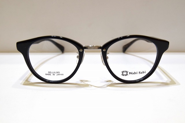 Wabi Sabi ワビサビ WS-15210 col.1 メガネフレーム新品めがね眼鏡サングラスメンズレディース男性用女性用セルロイド｜King メガネ