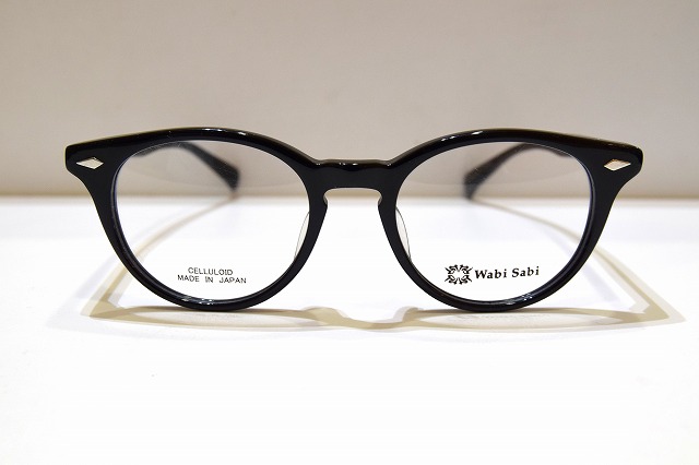 Wabi Sabi ワビサビ WS-15212 col.1 メガネフレーム新品めがね眼鏡サングラスメンズレディース男性用女性用セルロイド｜King メガネ