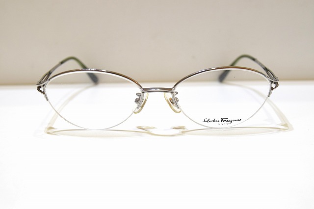 Salvatore Ferragamo フェラガモ 1566T 646 ヴィンテージメガネフレーム新品メガネフレームめがね眼鏡サングラスメンズレディース男性用女性用