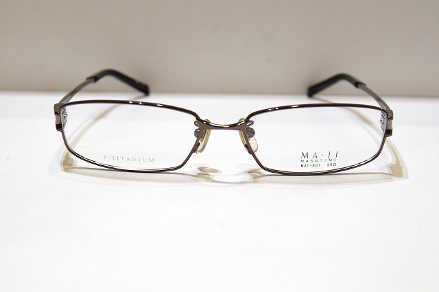 MA-JI MASATOMO マージマサトモ MJ1-601 col.1 ヴィンテージメガネフレーム新品めがね眼鏡サングラスメンズレディース男性用女用｜King メガネ
