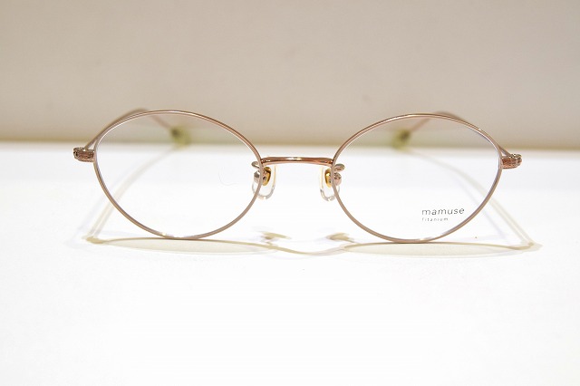 mamuse マミューズ m-8032 WHBE メガネフレーム新品めがね眼鏡サングラスメンズレディース男性用女性用日本製おしゃれ