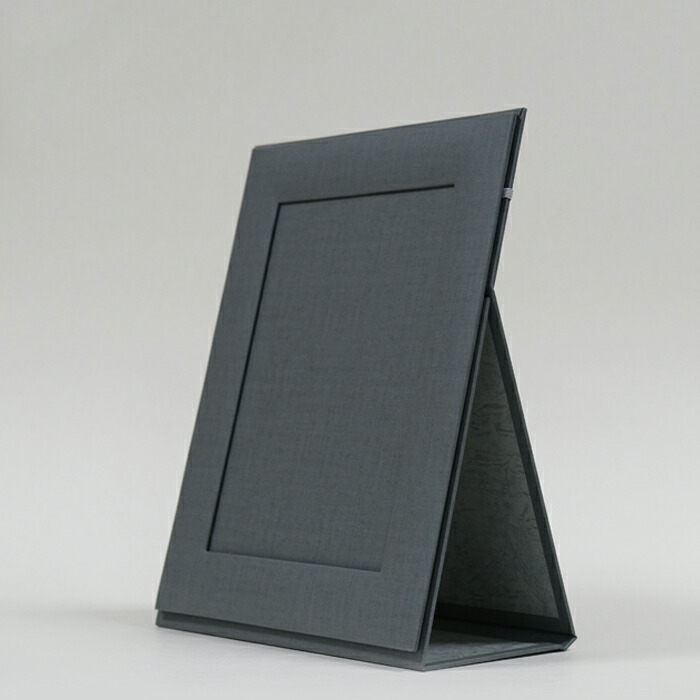 楽天市場】先祖遺影アルバム A4判（8切） 黒 表紙・上下箱セット