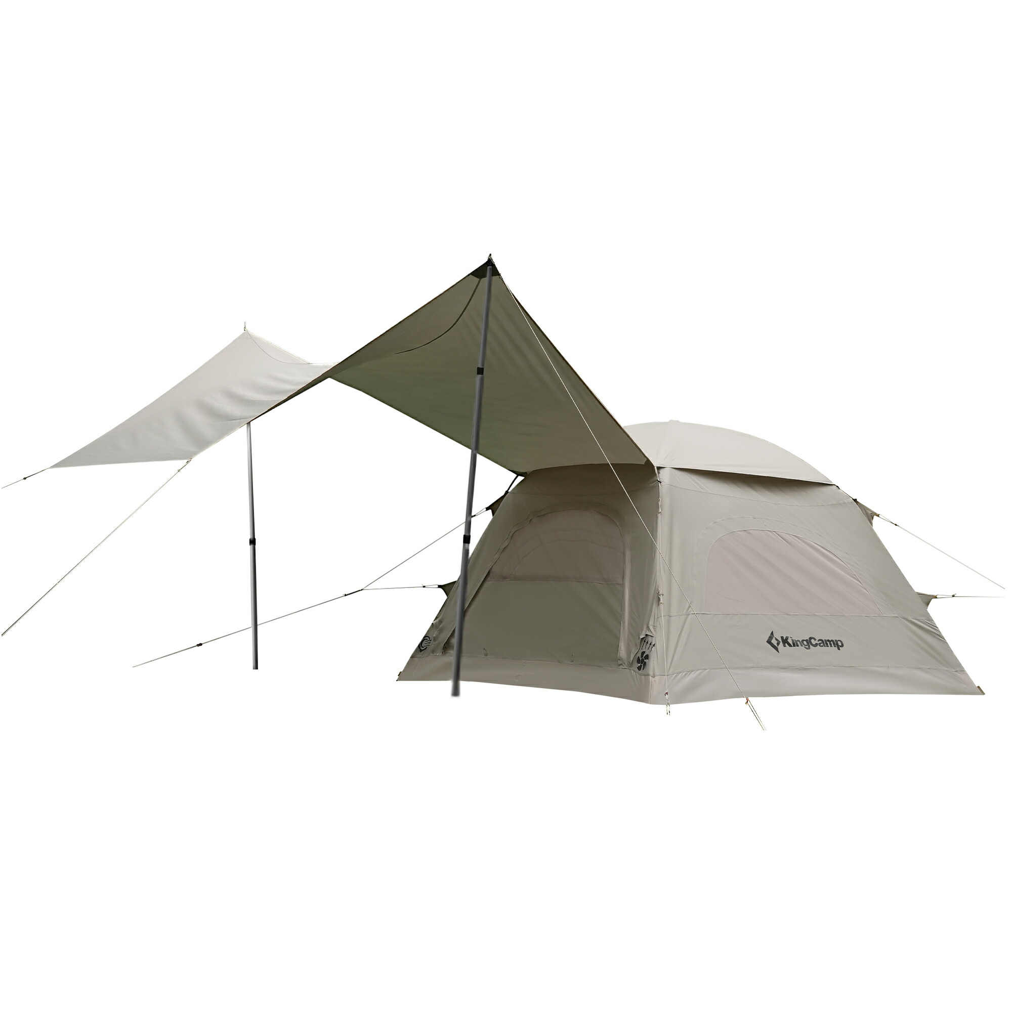 楽天市場】CAMVIL(カンビル)カニ4Pエアーテントエアーテントインナー