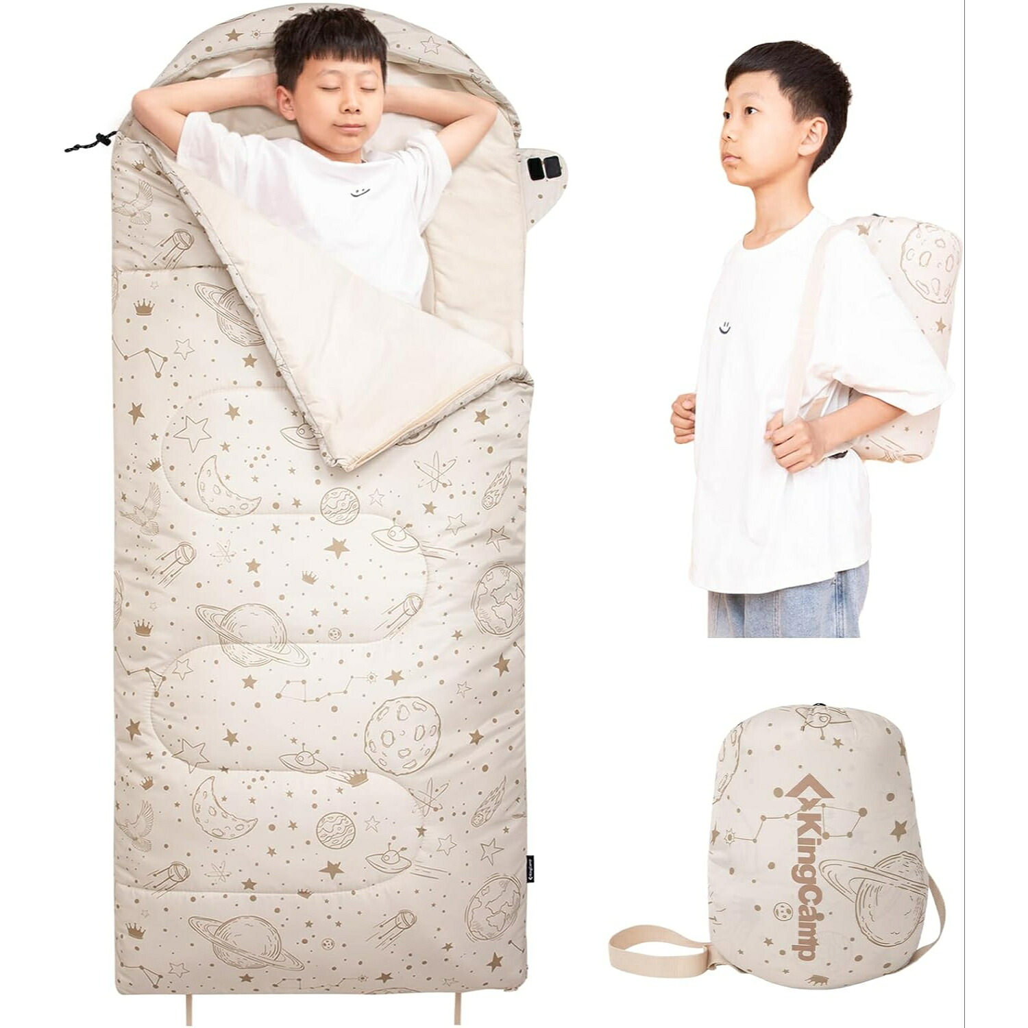 楽天市場】COCOON コクーン CK25キッズサック カーキ 子供用 寝袋