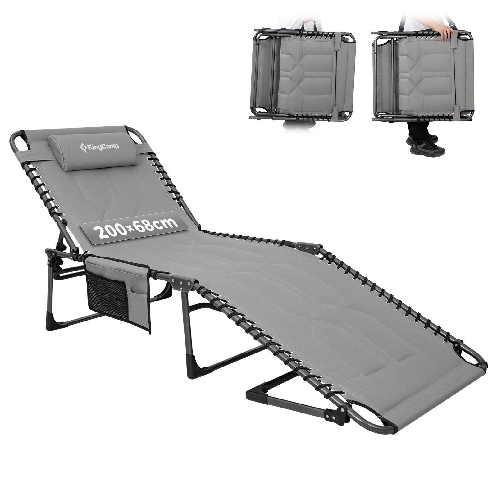 KingCamp サマーベッド 折りたたみベッド コット 3way 簡易ベッド Amazon.co.jp: KingCamp サマーベッド 折りたたみ コット 3way