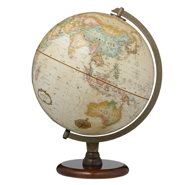 楽天市場】リプルーグル地球儀 パノラマ・アンティーク型 日本語版