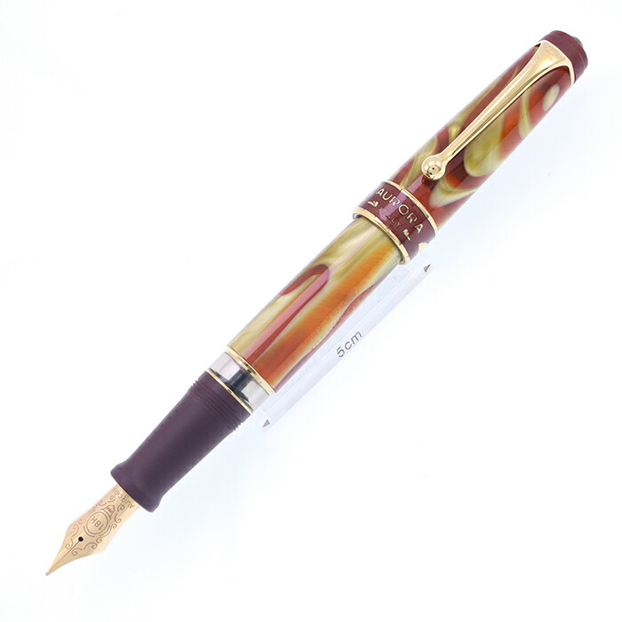 AURORA　Hastil アスティル　エコスティール　M 中古)AURORA アウロラ 万年筆 アスティル エコスティール H032 M