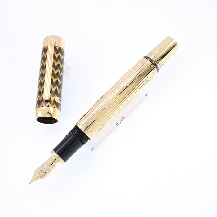 MONTBLANC - 美品 モンブラン ジョゼフ ラドヤード キップリング 作家シリーズ 万年筆 K18WG ホワイトゴールド 樹脂 メンズ MONTBLANC 【1-0056711】 MONTBLANC - 美品 モンブラン ジョゼフ ラドヤード キップリング