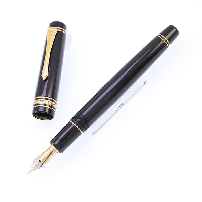 パイロット万年筆　65周年記念　カスタム 中古)PILOT パイロット 万年筆 カスタム67 ブラック 太字（商品