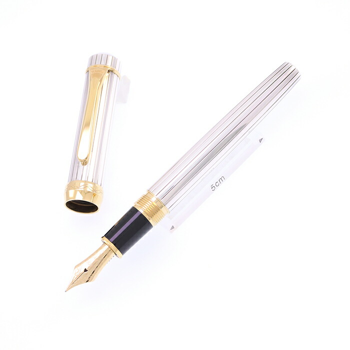 楽天市場】PLATINUM プラチナ 万年筆 銀無垢 PTS-50000 Pt./中字【中古