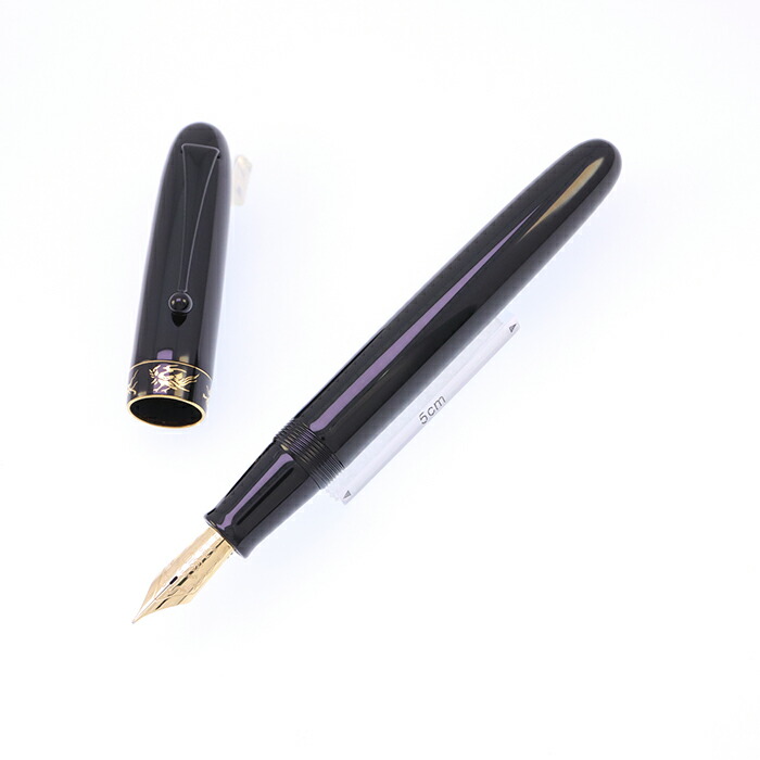 PILOT 万年筆 デラックス漆 ダークブルー M  中字 新品未使用品 中古)PILOT パイロット 万年筆 デラックス 漆 ブラック 細字