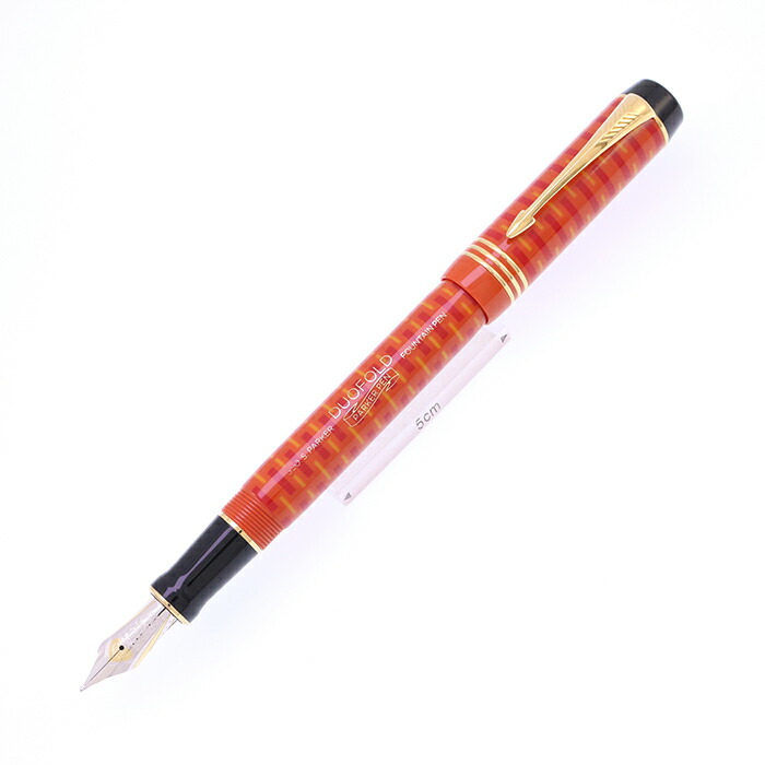 s*h様 Parker デュオフォールド　福　チャイナレッド　万年筆 限定品 s*h様 Parker デュオフォールド 福 チャイナレッド 万年筆 限定