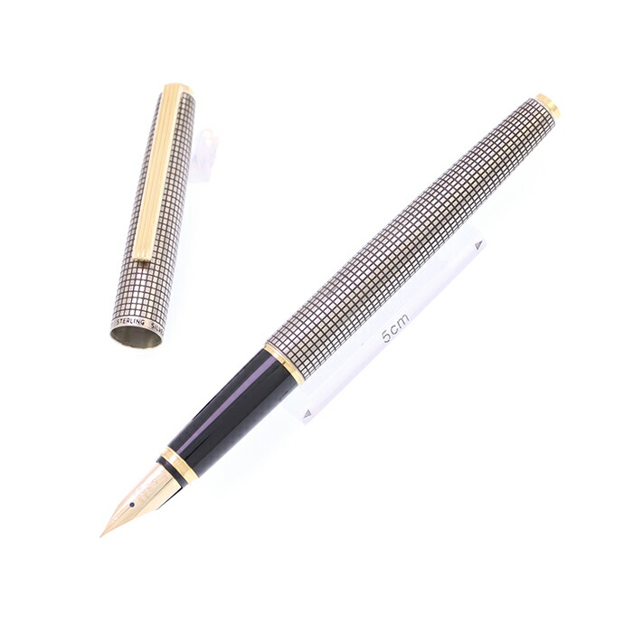 【ビンテージ】F 18K WG パイロット カスタムスターリングシルバー 万年筆 詳細ページ | 万年筆 ボールペンなど高級筆記具の販売・買取