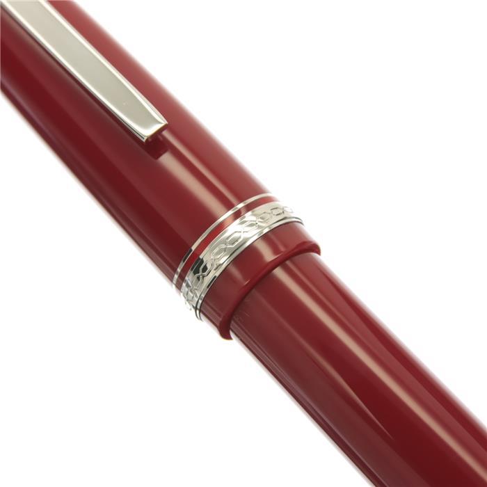 PILOT パイロット 万年筆 エラボー (樹脂軸) レッド 軟中字 文房具 