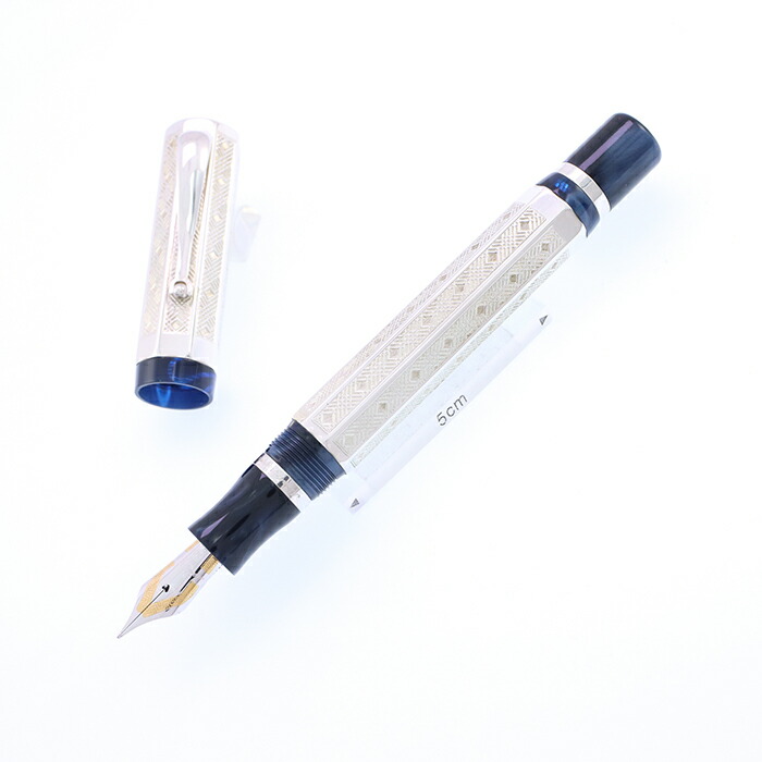 ぶるる様用　モンテグラッパ　スターリングシルバー　万年筆　M Montegrappa モンテグラッパ 万年筆 限定品 パイレーツ
