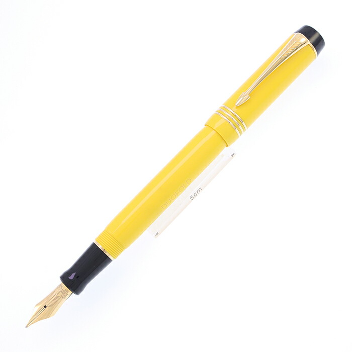 ☆超美品☆パーカー万年筆☆F細字☆デュオフォールド☆ホワイトアイボリンGT☆ PARKER パーカー 万年筆 デュオフィールド ホワイトアイボリンGT