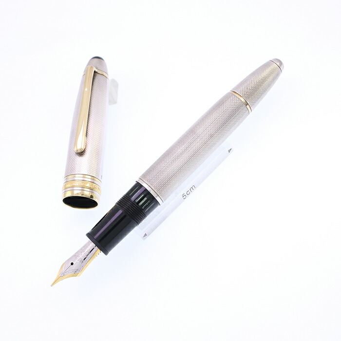 【超極上品】純銀　モンブラン1466 ソリテール 万年筆  スターリングシルバー 3717009054466_1.jpg