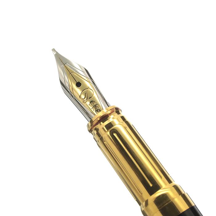 S.T.Dupont エス テー 星雲 クラシック デュポン 万年筆 純正漆 M