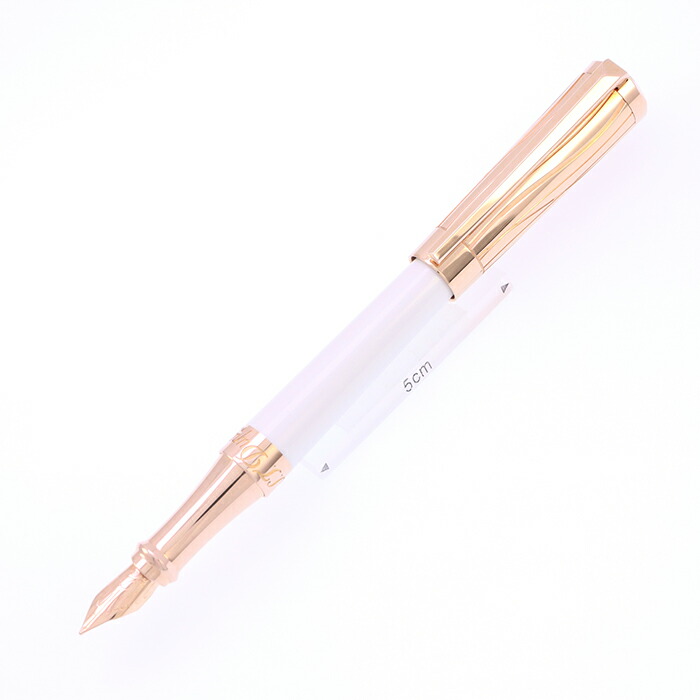 デュポンS.T. DUPONT 460398リベルテ パーリーホワイト 万年筆F Amazon