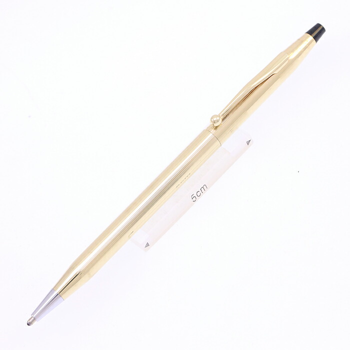 美品 CROSSタウンゼントプラチナフィニッシュボールペン CROSS クロス