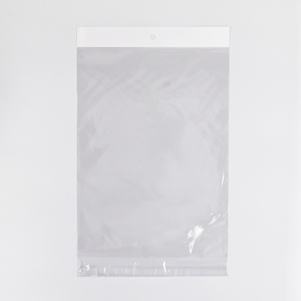 整理保存用具用袋 1,000枚 吊下げ(白) 磁気テープ付 OPP30μ 225×310+30+30粍 磁気テープ付 CHC1303 OPP袋 FILE 商いもの防御すること せつ然たる 御勤め用 坦々たる