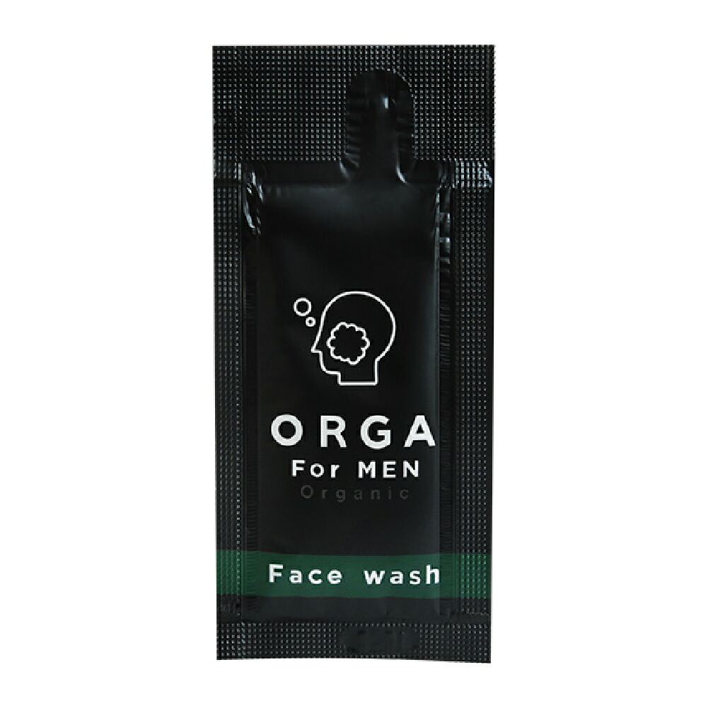 【法人限定】サンヨーアメニティ ORGA オーガ 洗顔料 3ml 500個