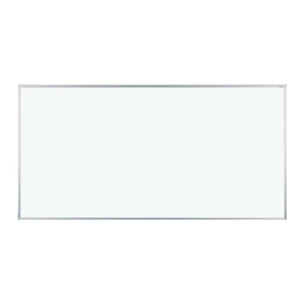 【法人限定】【送料無料】馬印 ホワイトボード 壁掛 ホーロー ホワイト 無地 2410×79×1210mm MH48|きんぐる