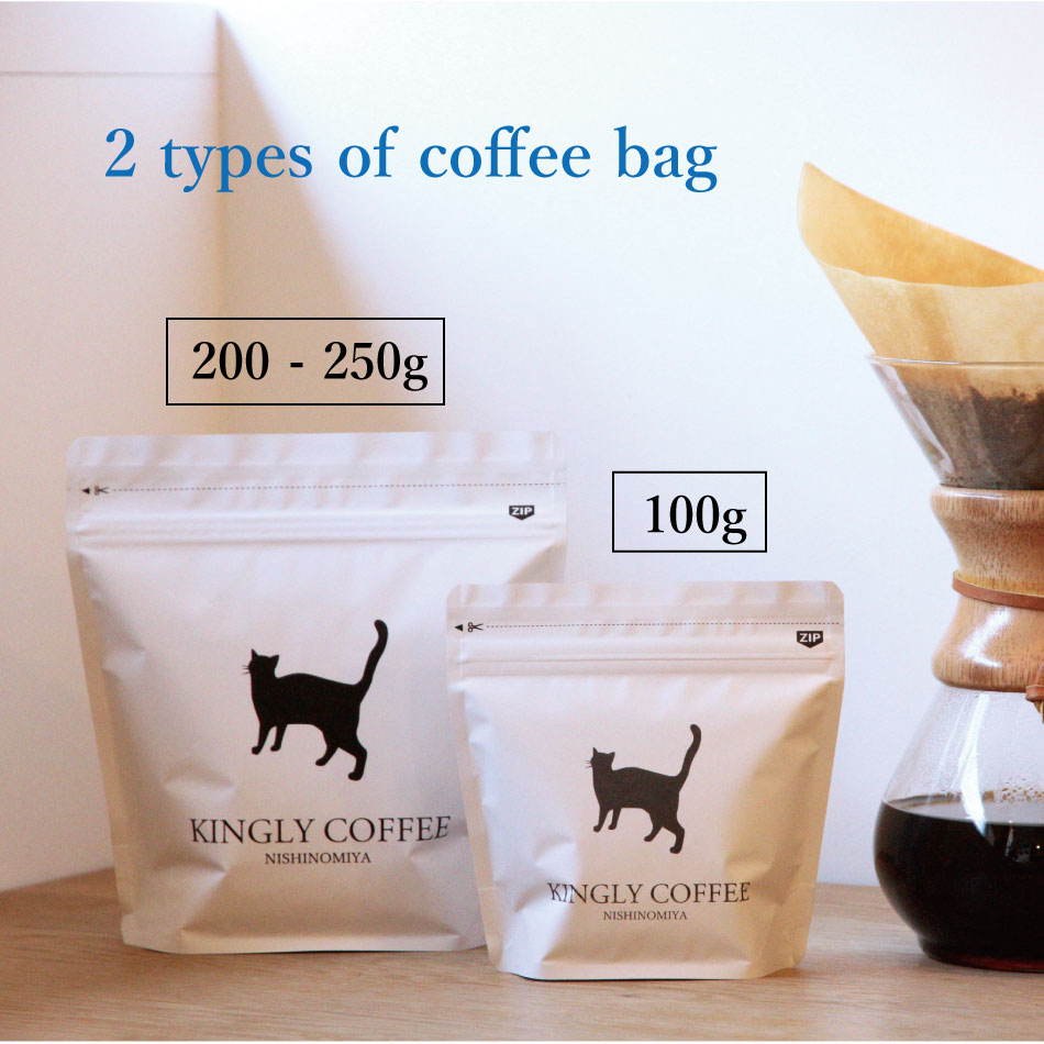 楽天市場 ネコ印コーヒー豆 100g キングリーブレンド コーヒー豆 Kingly Coffee
