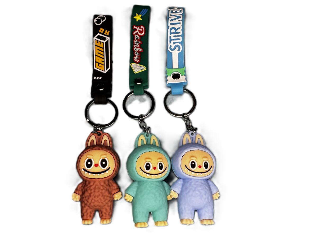 楽天市場】ラブブ キーホルダー 変顔 フェイスチェンジ 表情チェンジ