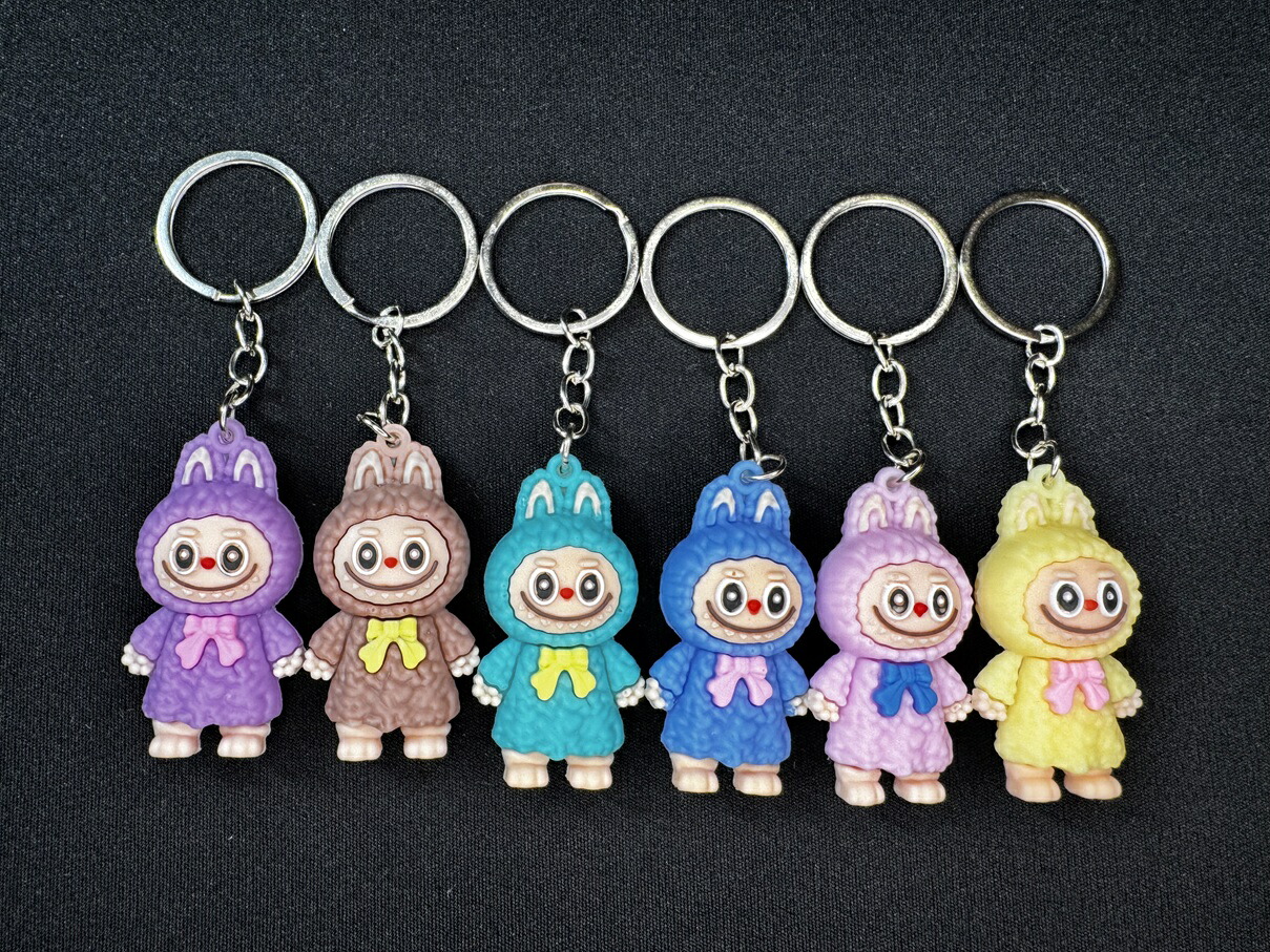 楽天市場】一部即納 Labubu ラブブ バッグチャーム キーホルダー