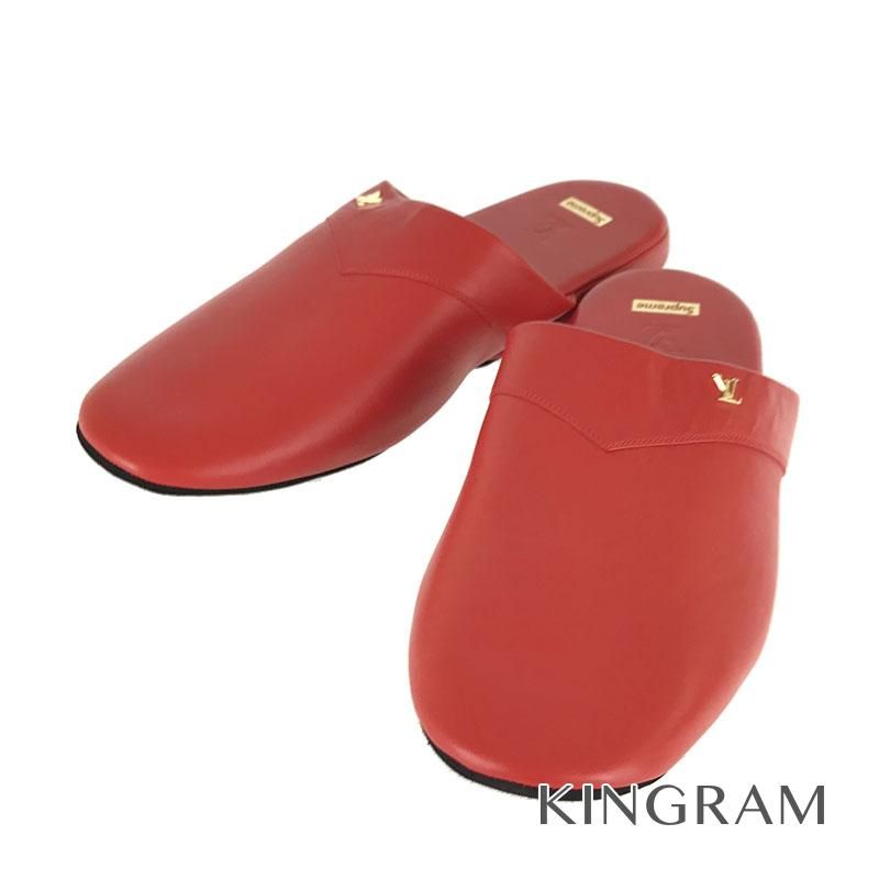 red supreme slippers