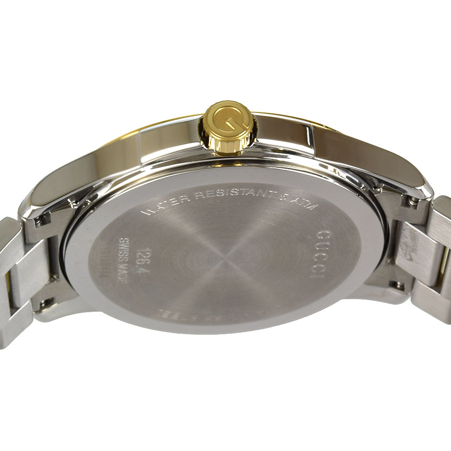 グッチ Gucci Ya アウトレット品 Gタイムレス 126 4 アウトレット品 グッチ クォーツ メンズ 腕時計 メンズ Ec 中古 キングラム店 店頭受取対応商品 全国一律送料無料 コンビニ受取対応商品