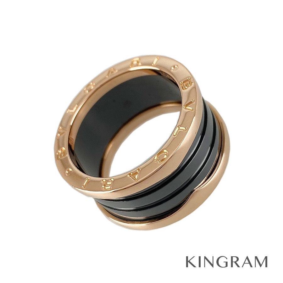 指輪 リング 未使用品 ブルガリ Bvlgari Rkd 中古 クリーニング済 17号 57 セラミック 750 K18pg リング ビーゼロワン B Zero1 Shoxruxtj Com