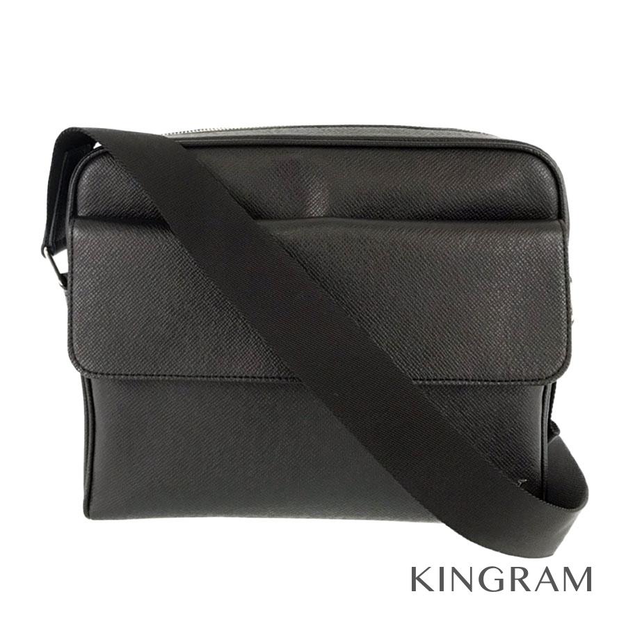 代引き人気 ルイ ヴィトン Louis Tu 中古 ショルダーバッグ レザー ノワール M メッセンジャー アレックス タイガ Vuitton メンズバッグ Www Williamssound Com