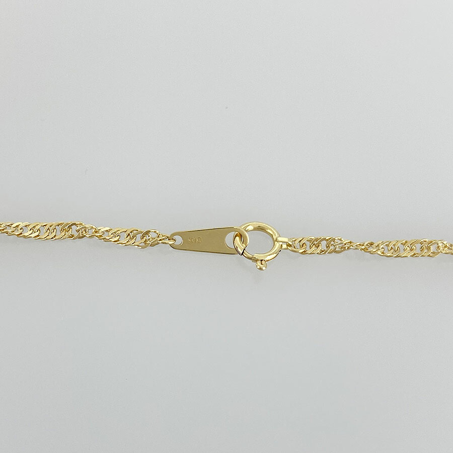 ノーブランドGenericitemsネックレスK18YGダイヤモンドダイヤモンドクリーニング済ste【中古】