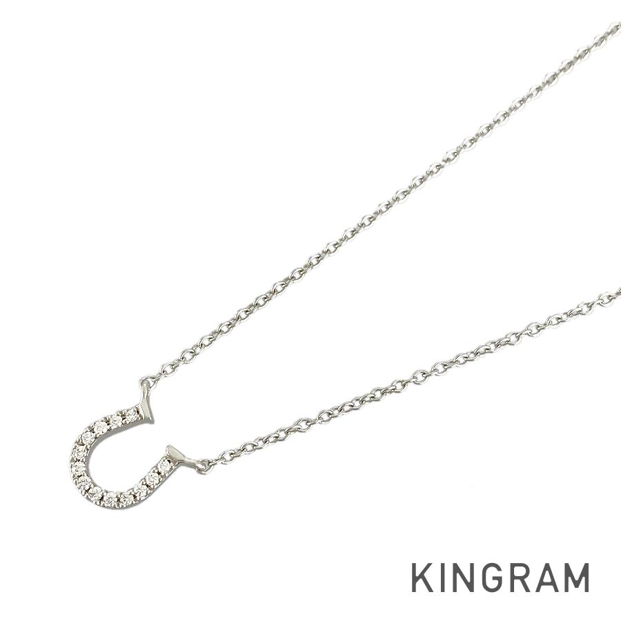 オープニング ティファニー TIFFANYCo. ネックレス K18WG ダイヤモンド