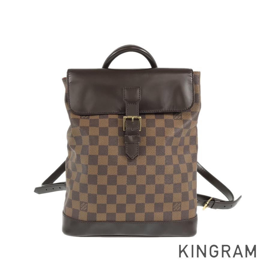 逆輸入 ルイ ヴィトン LOUIS VUITTON ダミエ ソーホー N51132 ブラウン