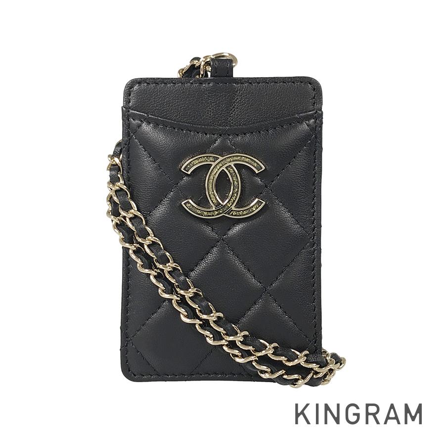 CHANEL　ケース　マトラッセ　ゴールドココマーク lifecreate-kc_e1929