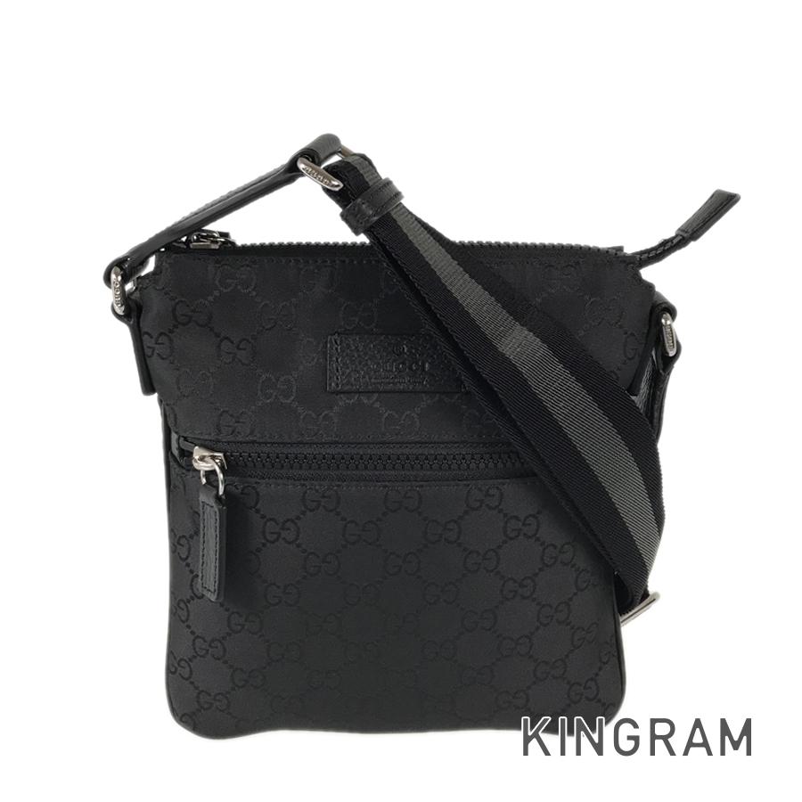 楽天市場】【中古】 グッチ ナイロンショルダーバッグ 斜め掛け