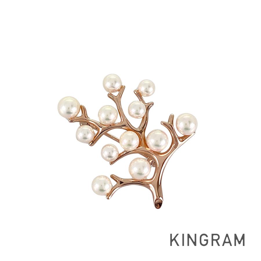 【美品】ミキモト 幸福の木 MIKIMOTO Kofuku no ki ブローチ MIKIMOTO ミキモト 幸福の木 パール ブローチ - メルカリ