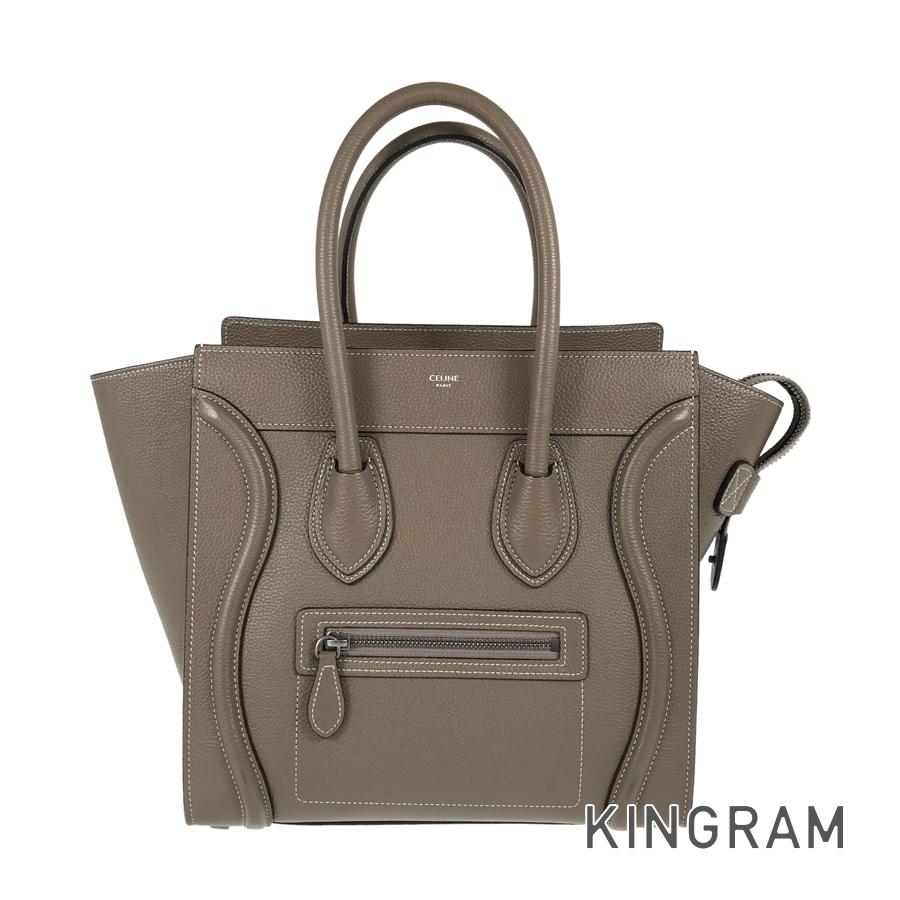 美品☆　セリーヌ　ラゲージ　マイクロ　ハンドバッグ　スリ　2020年 楽天市場】セリーヌ CELINE ラゲージ マイクロ ラゲージ ハンドバッグ