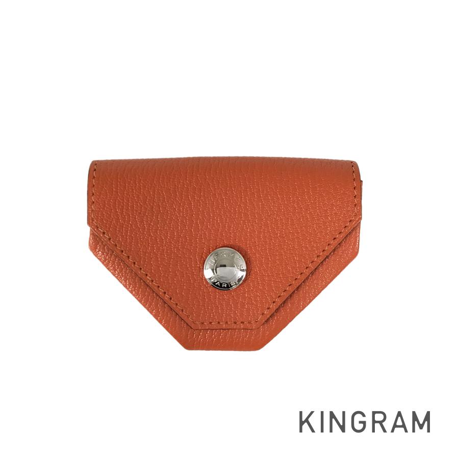 【美中古】HERMES エルメス ルヴァンキャトル コインケース ブラウン 茶色 HERMES ルヴァンキャトル コインケース レザー ブラウン