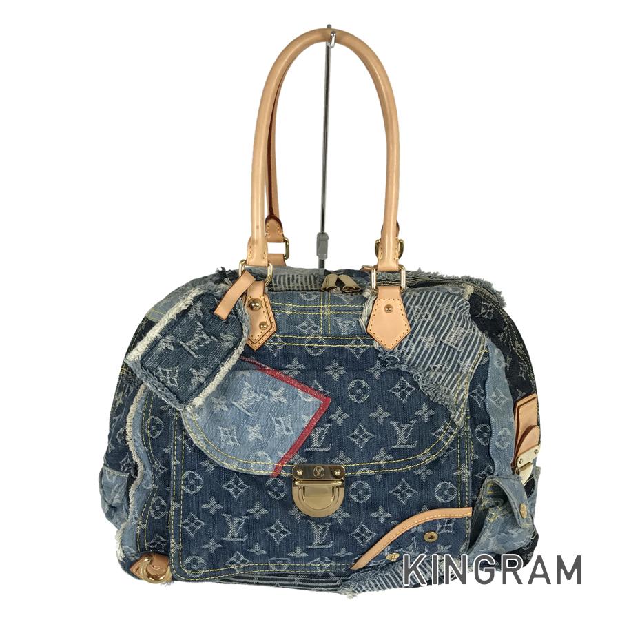 【美品/W33】ルイヴィトン　デニム　シンチバック　メタルパッチ　コーティング 楽天市場】ルイヴィトン 【LOUIS VUITTON】 M95374 モノグラム