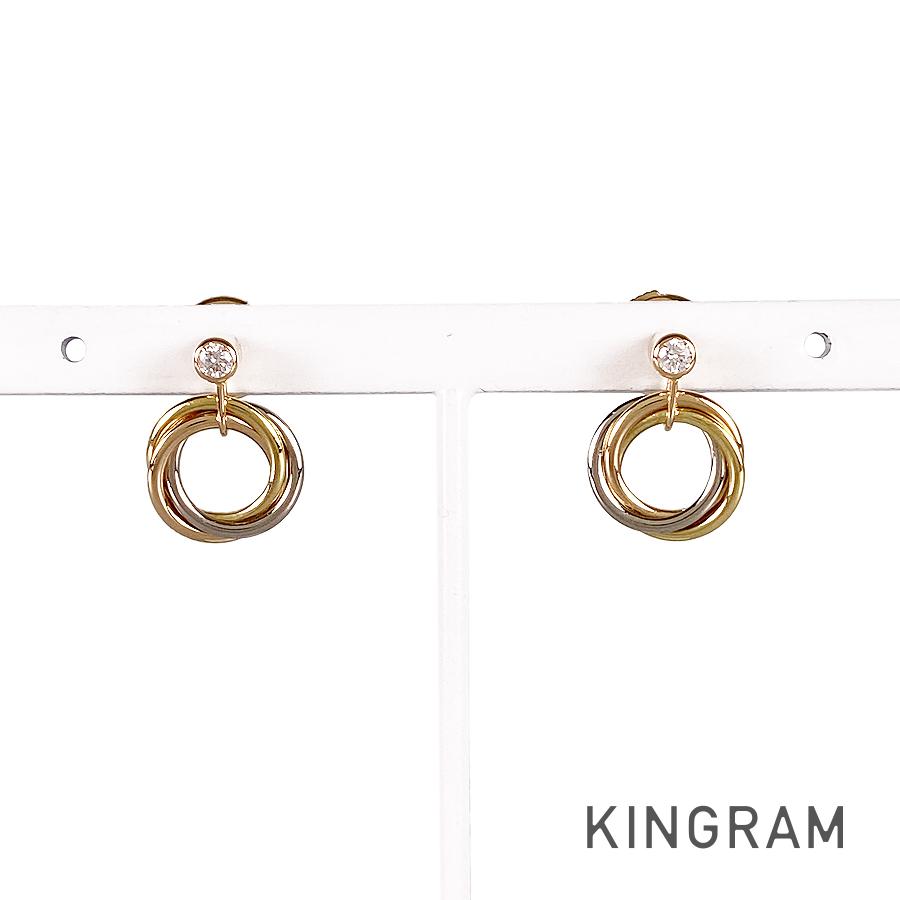 楽天市場】カルティエ Cartier ピアス トリニティ B8301462 サークル