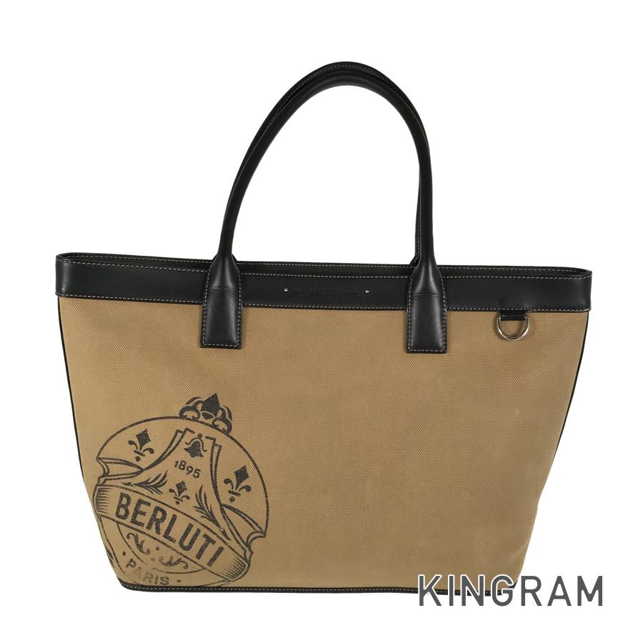 楽天市場】Berluti ベルルッティ/スクリットサンデーキャンバストート