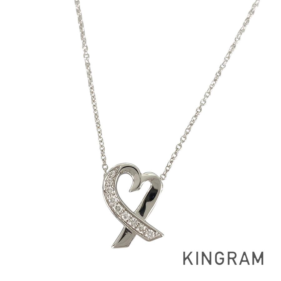 ティファニー Tiffany & Co. パヴェ6ポイント ネックレス K18 Tiffany
